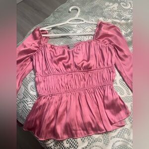 H&M Vibrant Pink Blouse